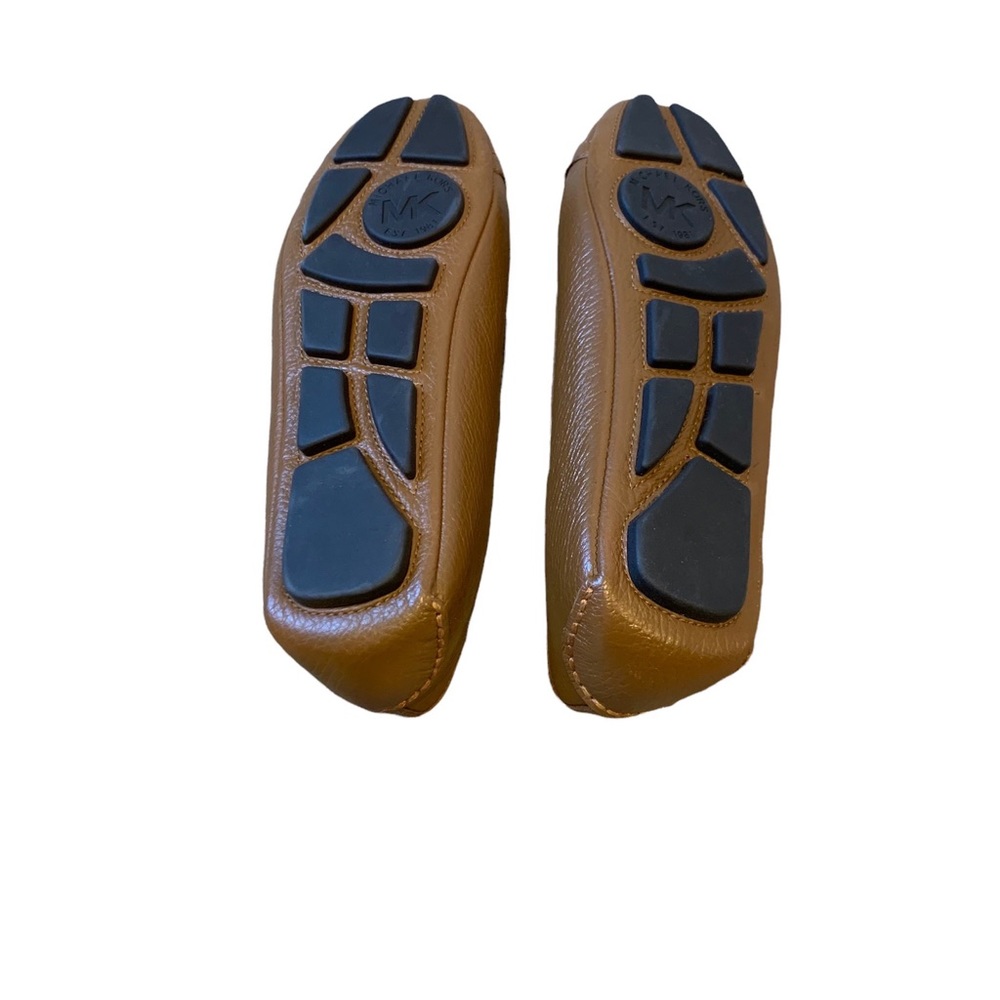 🚫SOLD🚫 MICHAEL KORS Fulton Leather Moccasin in Luggage Brown size 6.5 NWOT - Picture 6 of 7